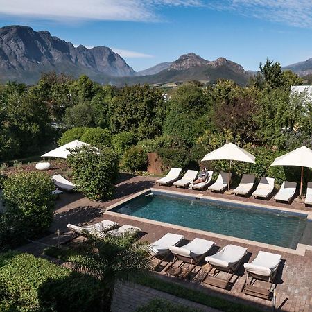Plumwood Boutique Hotel By The Living Journey Collection Franschhoek Eksteriør bilde