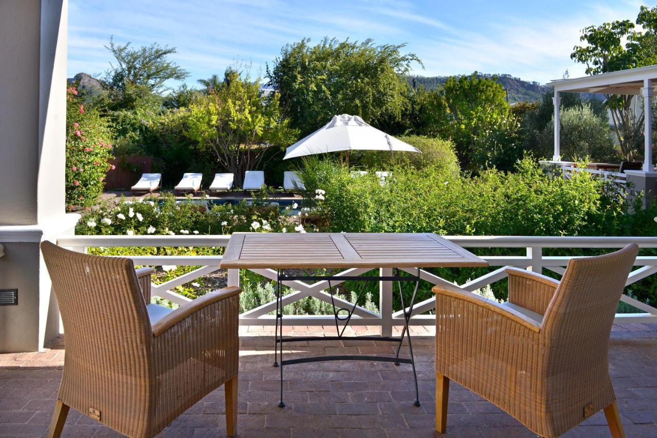 Plumwood Boutique Hotel By The Living Journey Collection Franschhoek Eksteriør bilde