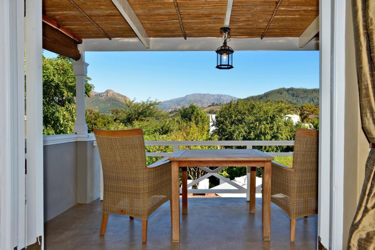 Plumwood Boutique Hotel By The Living Journey Collection Franschhoek Eksteriør bilde