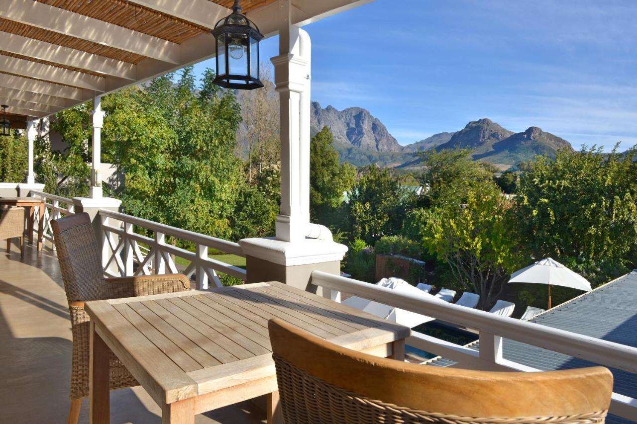 Plumwood Boutique Hotel By The Living Journey Collection Franschhoek Eksteriør bilde