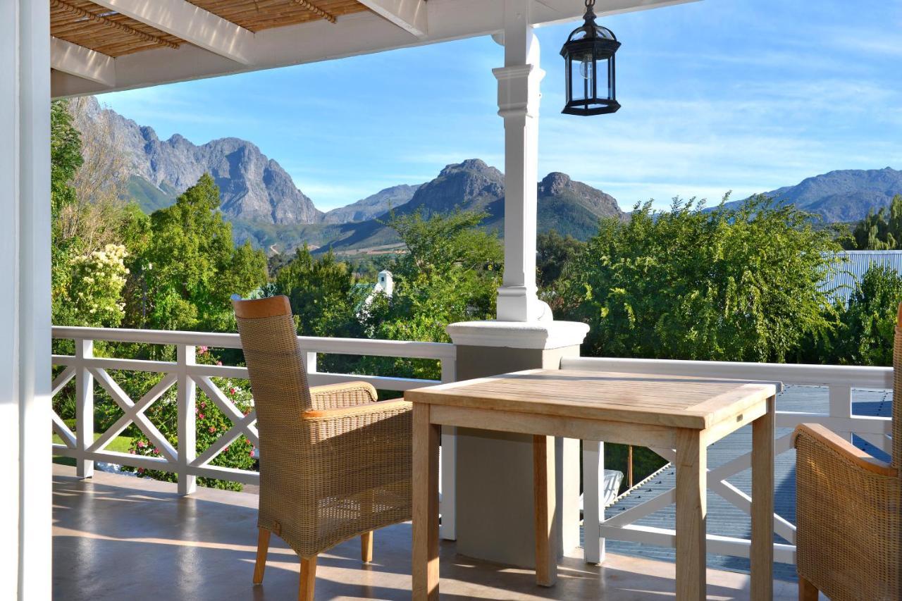 Plumwood Boutique Hotel By The Living Journey Collection Franschhoek Eksteriør bilde