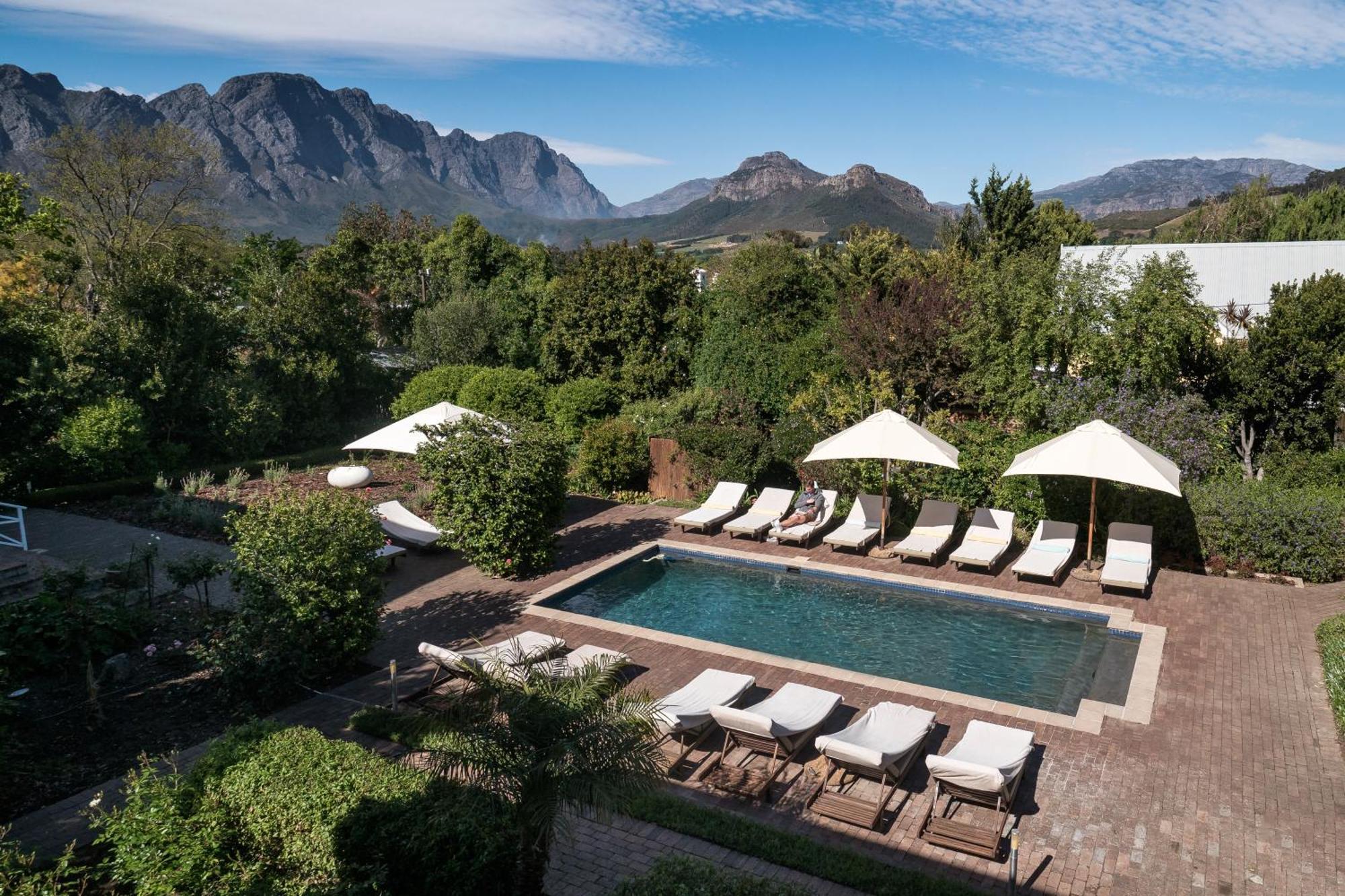 Plumwood Boutique Hotel By The Living Journey Collection Franschhoek Eksteriør bilde